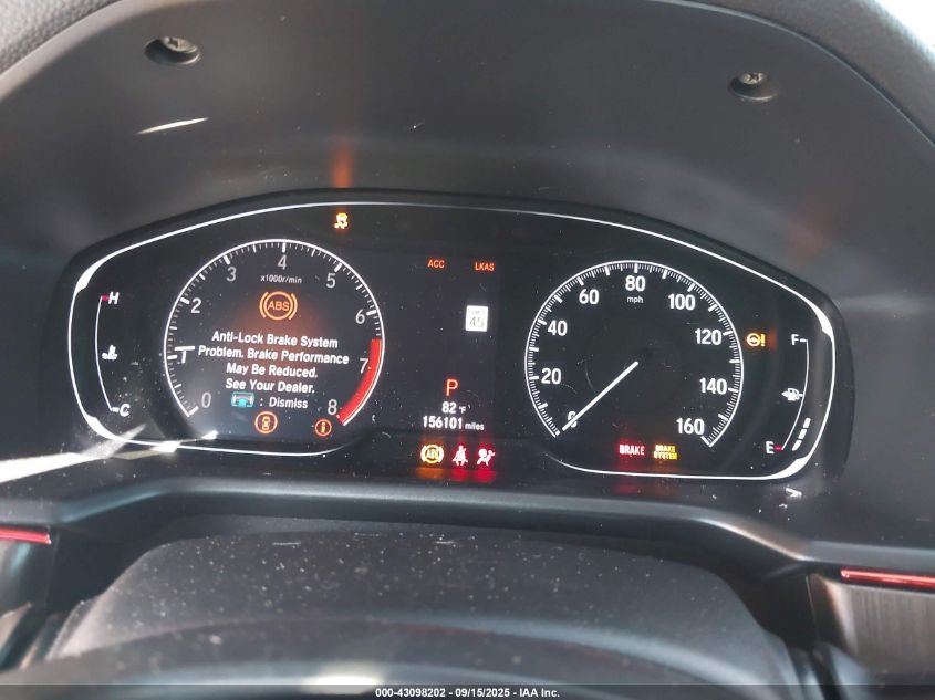 2018 Honda Accord Lx VIN: 1HGCV1F11JA242264 Lot: 43098202