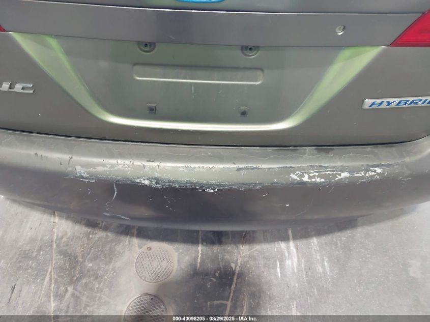 2007 Honda Civic Hybrid VIN: JHMFA36257S023160 Lot: 43098205