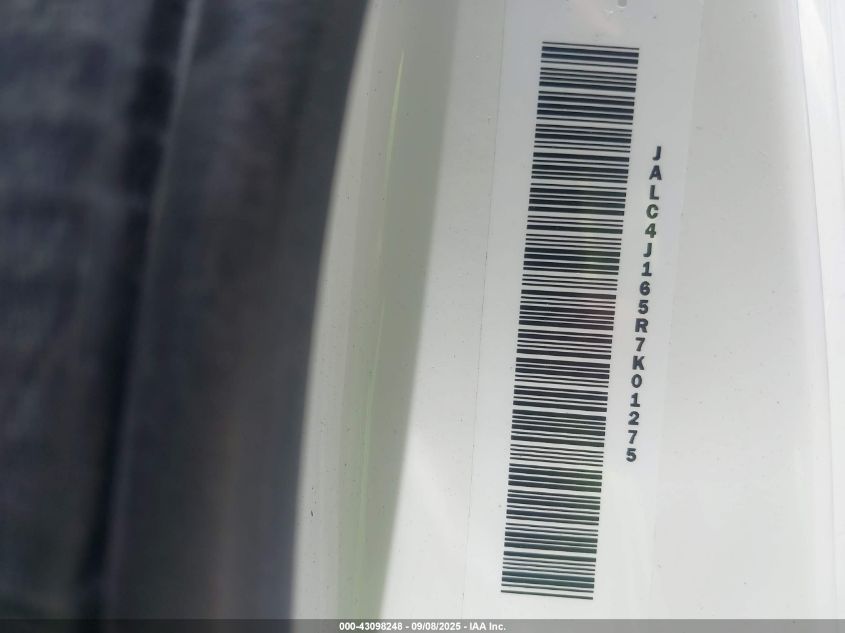 2024 Isuzu Npr Xd VIN: JALC4J165R7K01275 Lot: 43098248