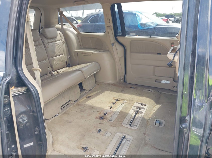 2008 Honda Odyssey Ex-L VIN: 5FNRL38758B010280 Lot: 43098272