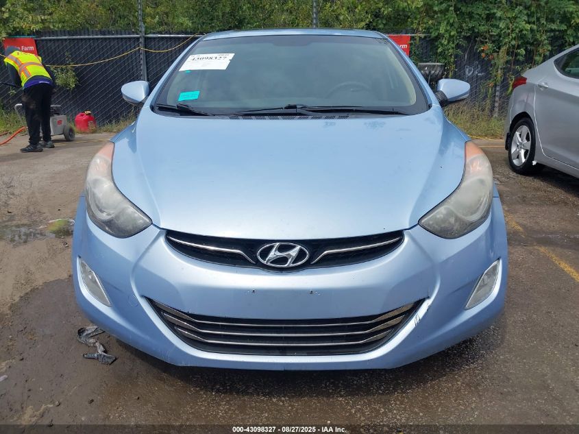 2012 Hyundai Elantra Limited (Ulsan Plant) VIN: KMHDH4AEXCU349851 Lot: 43098327