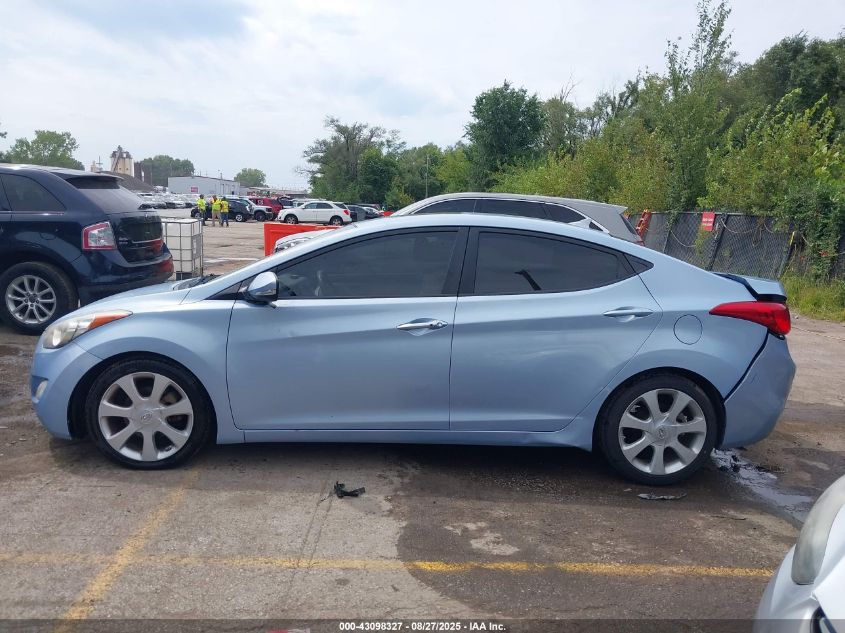 2012 Hyundai Elantra Limited (Ulsan Plant) VIN: KMHDH4AEXCU349851 Lot: 43098327