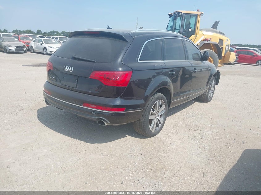 Vin: wa1lgafe5dd001512, lot: 43592613, audi q7 3.0t premium 20134