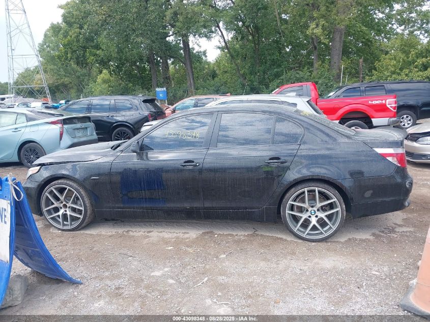 2006 BMW 530I VIN: WBANE73526CM42791 Lot: 43098348