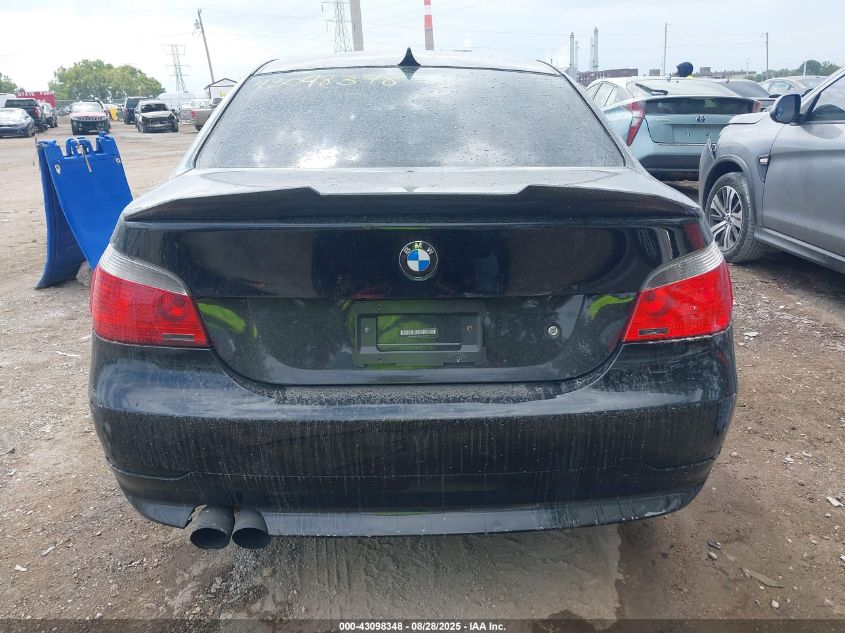 2006 BMW 530I VIN: WBANE73526CM42791 Lot: 43098348