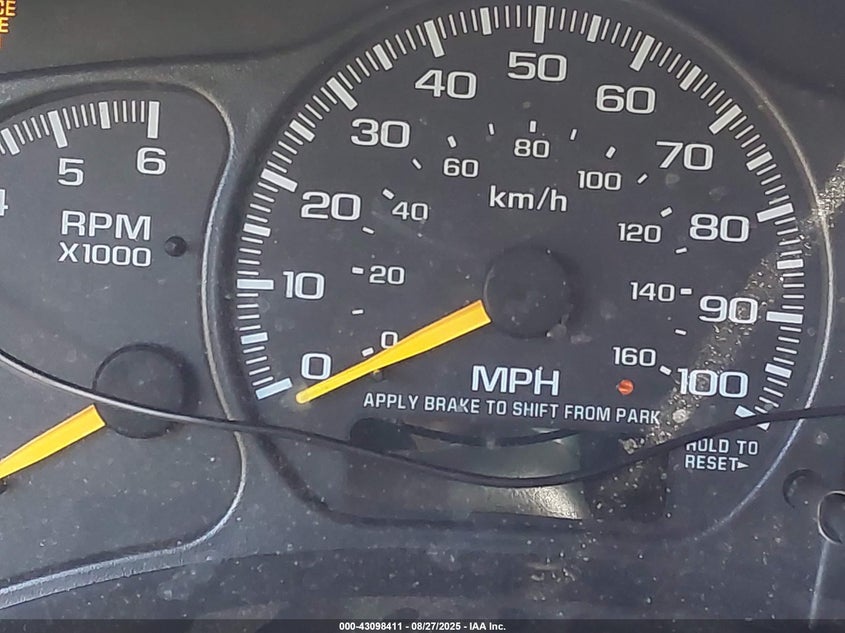 2000 Chevrolet Silverado 1500 Lt VIN: 2GCEK19T4Y1258962 Lot: 43098411