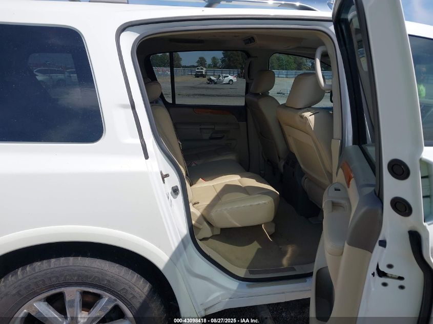 2010 Infiniti Qx56 VIN: 5N3ZA0NC5AN907034 Lot: 43098418