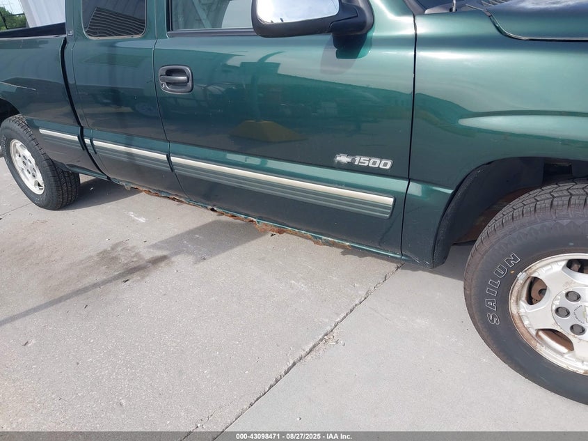 2001 Chevrolet Silverado 1500 Ls VIN: 1GCEC19T51Z173249 Lot: 43098471