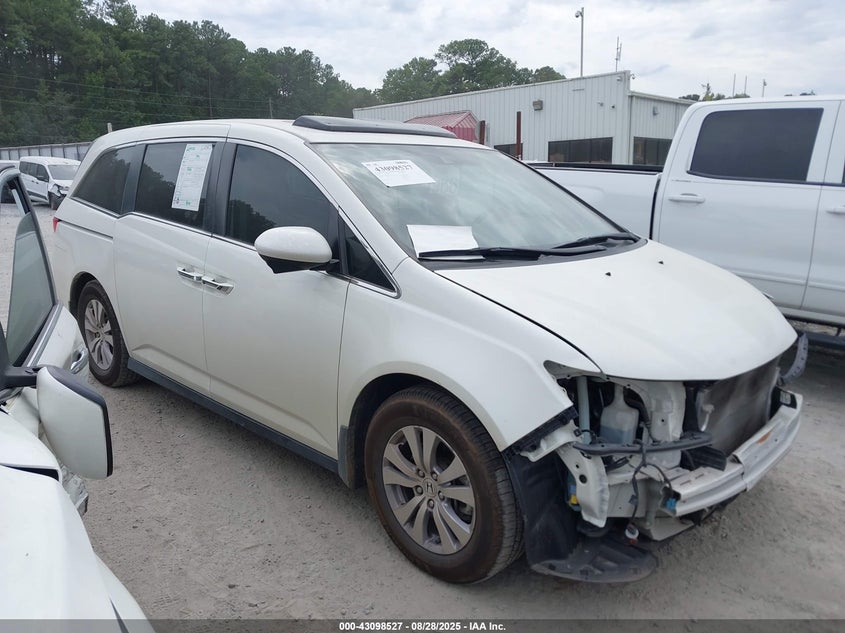 2016 Honda Odyssey Ex-L VIN: 5FNRL5H66GB113791 Lot: 43098527