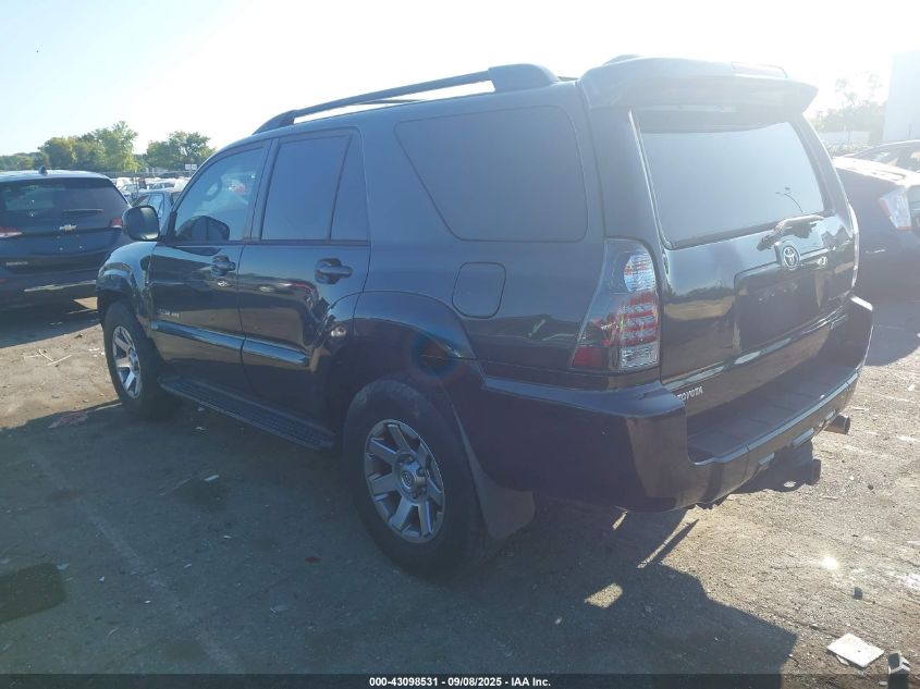 2006 Toyota 4Runner Limited V8 VIN: JTEBT17R768030595 Lot: 43098531