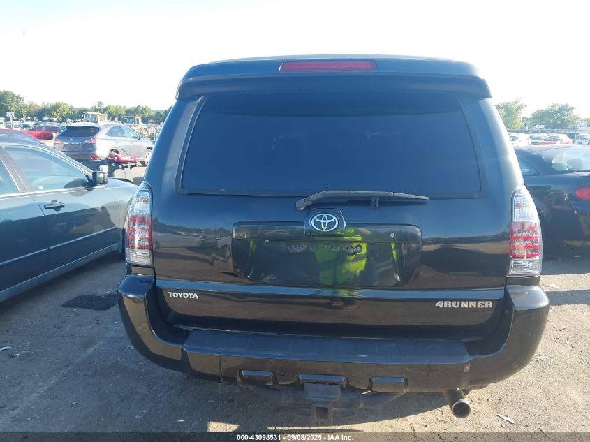 2006 Toyota 4Runner Limited V8 VIN: JTEBT17R768030595 Lot: 43098531
