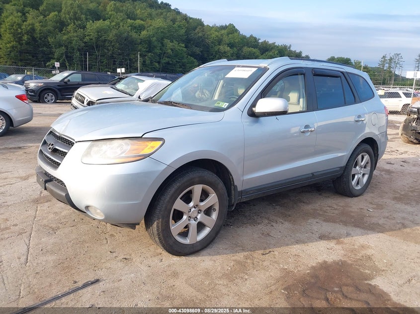 5NMSH73E38H218866 2008 HYUNDAI SANTA FE photo no. 2