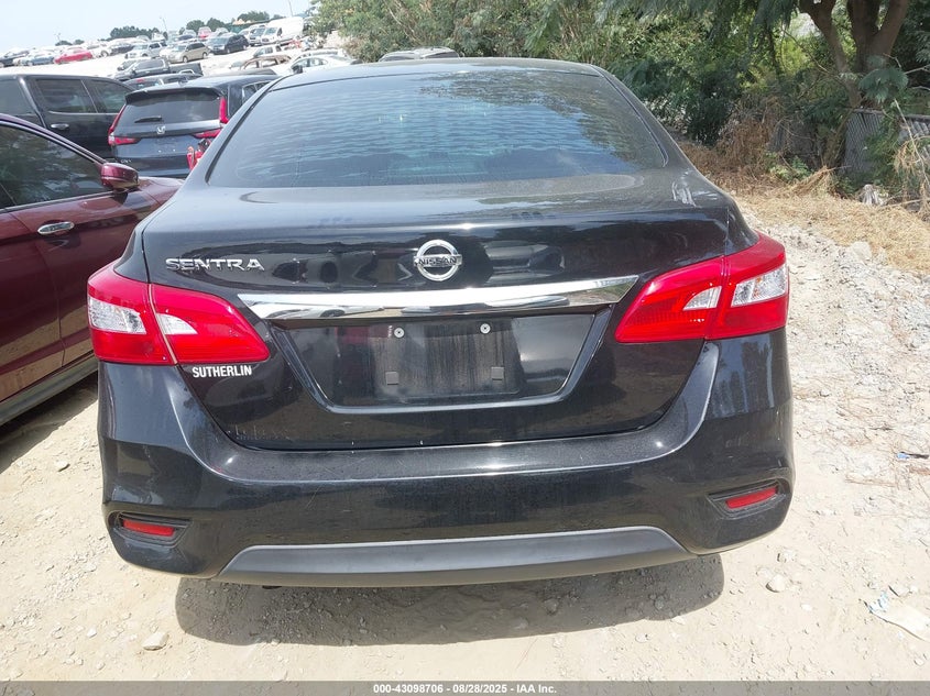 2016 NISSAN SENTRA S - 3N1AB7AP6GY296583