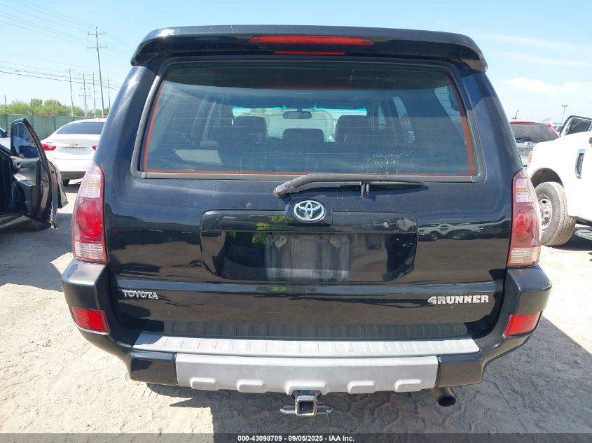 2005 Toyota 4Runner Sr5 Sport V6 VIN: JTEZU14R350062778 Lot: 43098709