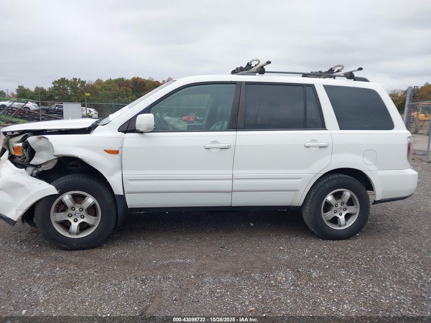 2006 Honda Pilot Ex-L VIN: 5FNYF28736B051033 Lot: 43098722