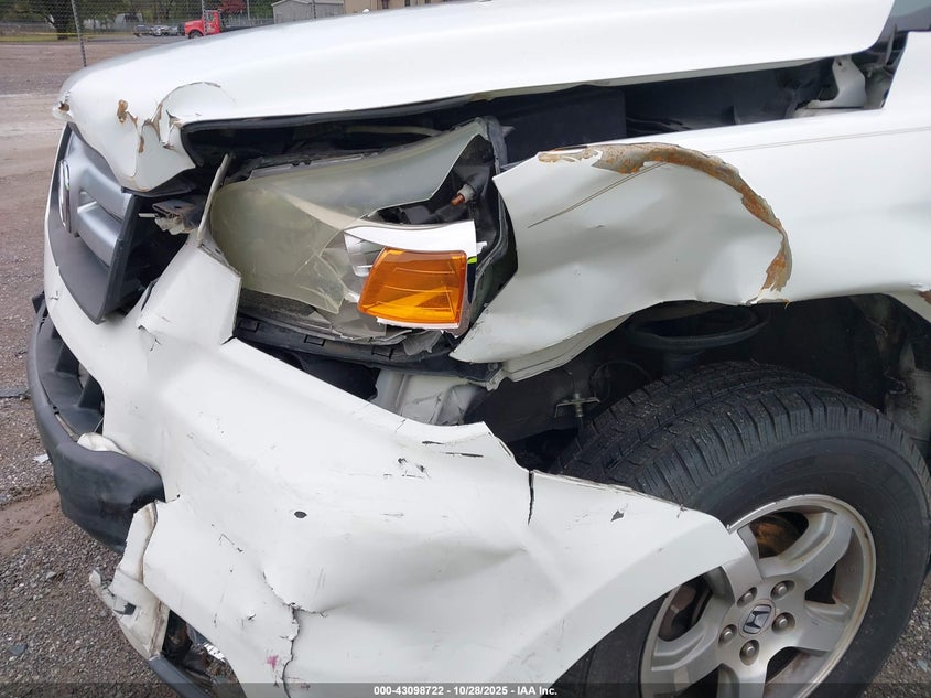 2006 Honda Pilot Ex-L VIN: 5FNYF28736B051033 Lot: 43098722