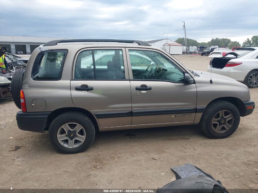 2002 Chevrolet Tracker Hard Top Base VIN: 2CNBJ13C126936877 Lot: 43098747