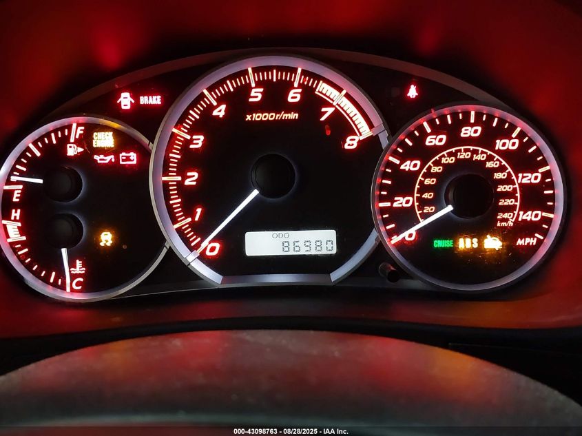 2013 Subaru Impreza Wrx VIN: JF1GR7E69DG845233 Lot: 43098763