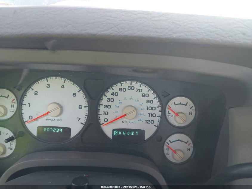 2003 Dodge Ram 1500 Slt/Laramie/St VIN: 1D7HA16N93J602389 Lot: 43098863