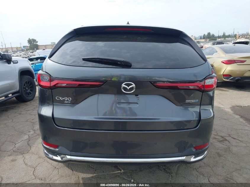2024 Mazda Cx-90 Phev Premium VIN: JM3KKDHAXR1157606 Lot: 43098890