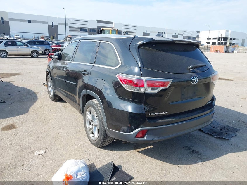 2015 TOYOTA HIGHLANDER LIMITED V6 - 5TDYKRFH1FS109569