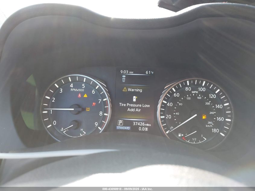 2021 Infiniti Q50 Pure Awd VIN: JN1EV7AR3MM750751 Lot: 43098918