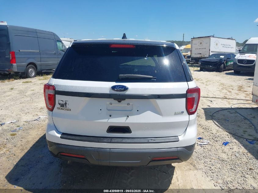 2018 Ford Police Interceptor VIN: 1FM5K8AR1JGC75957 Lot: 43098919