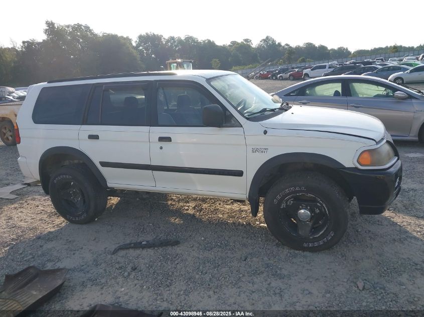 2000 Mitsubishi Montero Sport Ls/Xls VIN: JA4LS31H2YP009180 Lot: 43098946