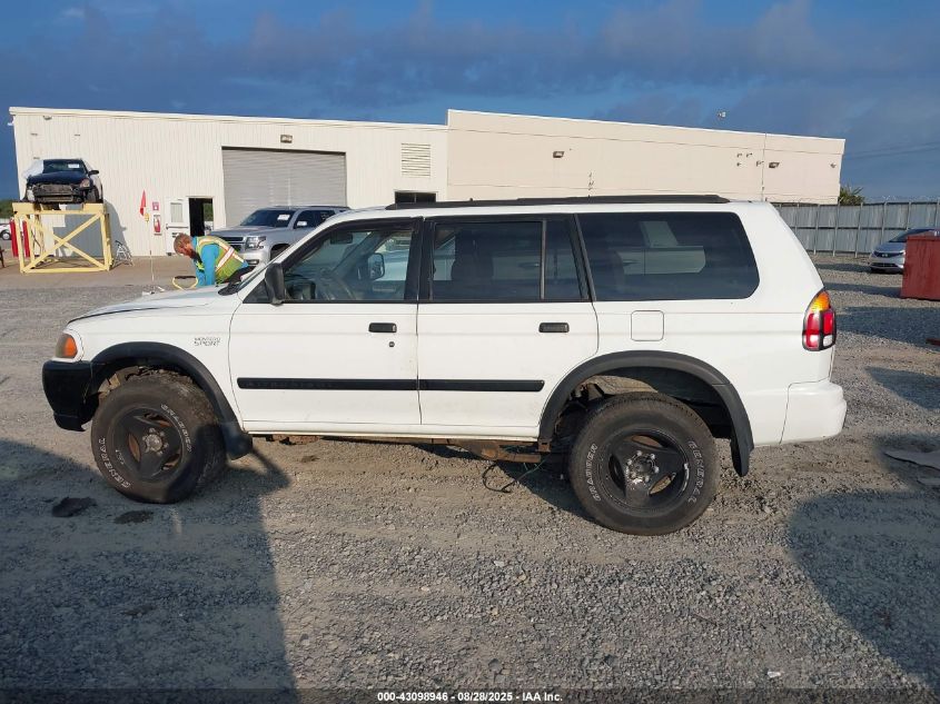 2000 Mitsubishi Montero Sport Ls/Xls VIN: JA4LS31H2YP009180 Lot: 43098946