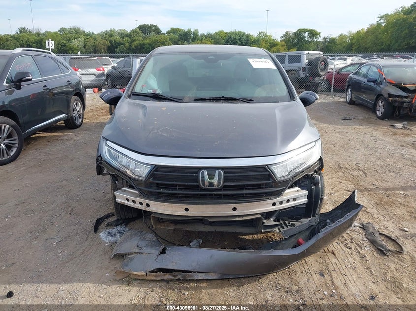2024 Honda Odyssey Ex VIN: 5FNRL6H58RB035904 Lot: 43098961
