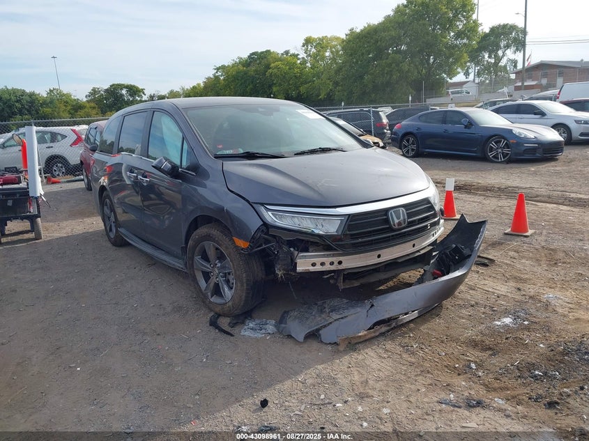 2024 Honda Odyssey Ex VIN: 5FNRL6H58RB035904 Lot: 43098961