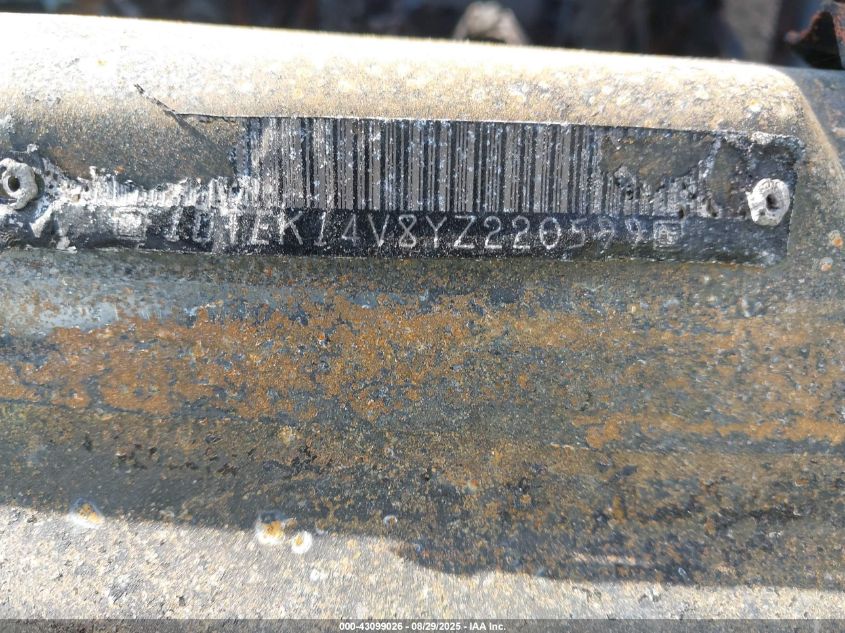 2000 GMC Sierra 1500 Sl VIN: 1GTEK14V8YZ220599 Lot: 43099026