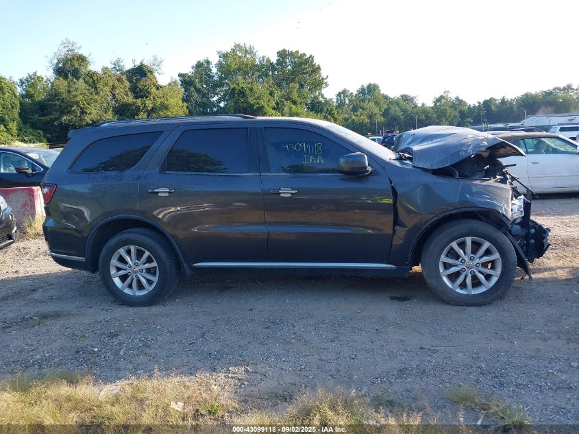 2015 Dodge Durango Sxt VIN: 1C4RDJAG6FC114668 Lot: 43099118