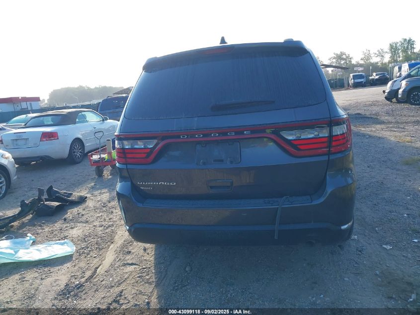 2015 Dodge Durango Sxt VIN: 1C4RDJAG6FC114668 Lot: 43099118