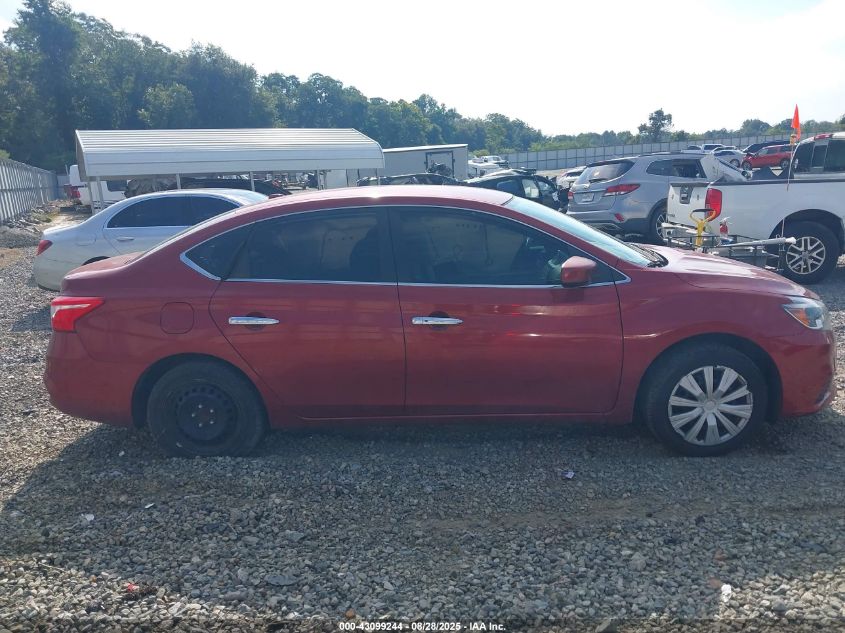 2017 Nissan Sentra Sv VIN: 3N1AB7AP6HL657776 Lot: 43099244