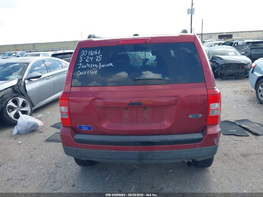 2015 Jeep Patriot Altitude Edition VIN: 1C4NJPBA5FD342644 Lot: 43099463