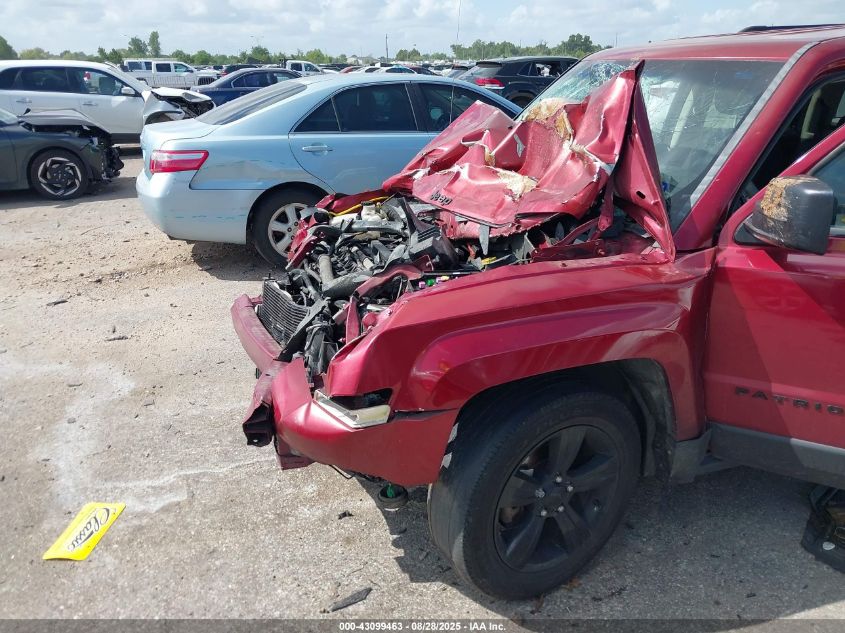 2015 Jeep Patriot Altitude Edition VIN: 1C4NJPBA5FD342644 Lot: 43099463