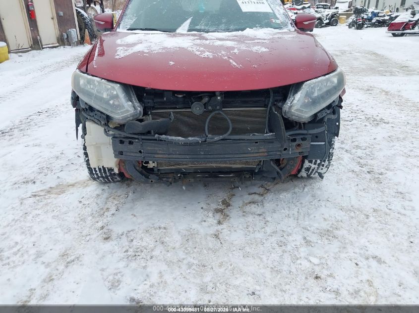 2014 Nissan Rogue Sl VIN: 5N1AT2MV0EC754594 Lot: 43099481