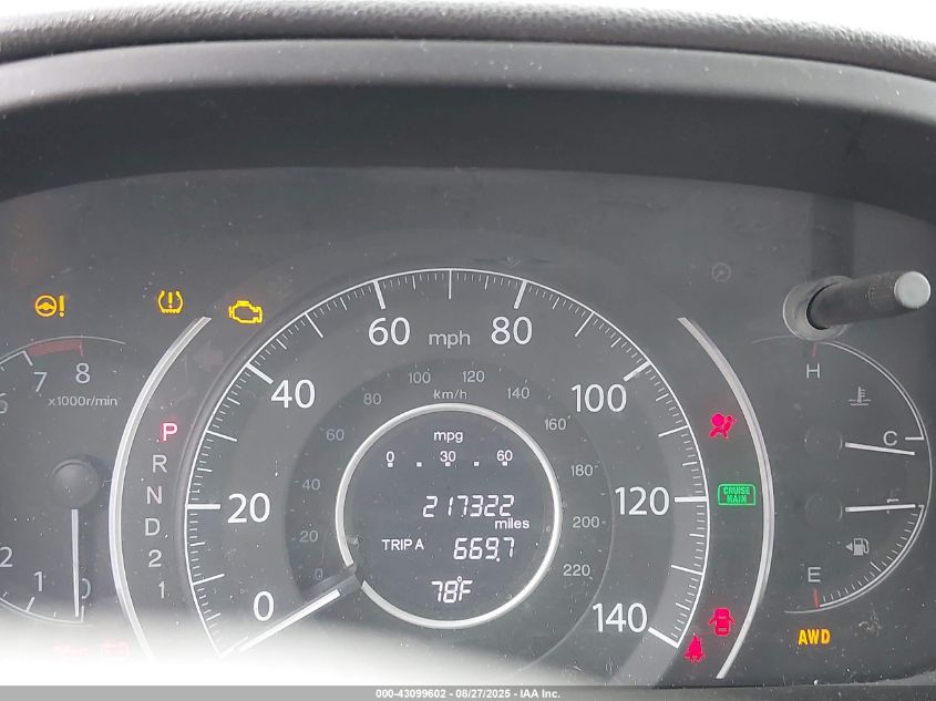 2012 Honda Cr-V Ex VIN: 2HKRM4H52CH633979 Lot: 43099602