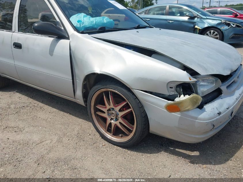 1999 Toyota Corolla Ve VIN: 1NXBR12E4XZ256654 Lot: 43099675