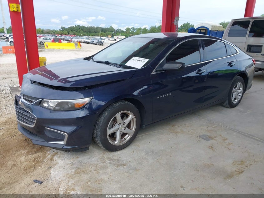 1G1ZB5ST5JF173137 2018 CHEVROLET MALIBU photo no. 2