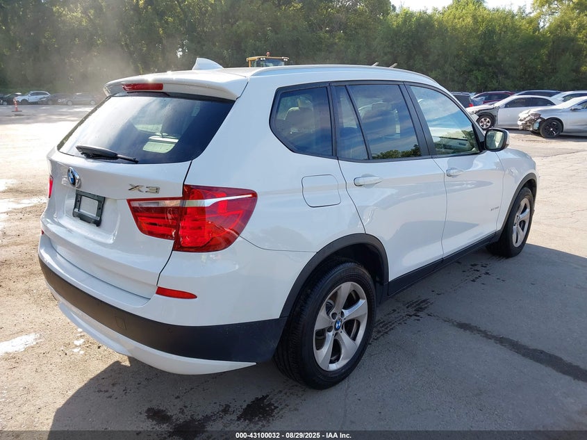 Vin: 5uxwx5c52bl708230, lot: 43594300, bmw x3 xdrive28i 20114