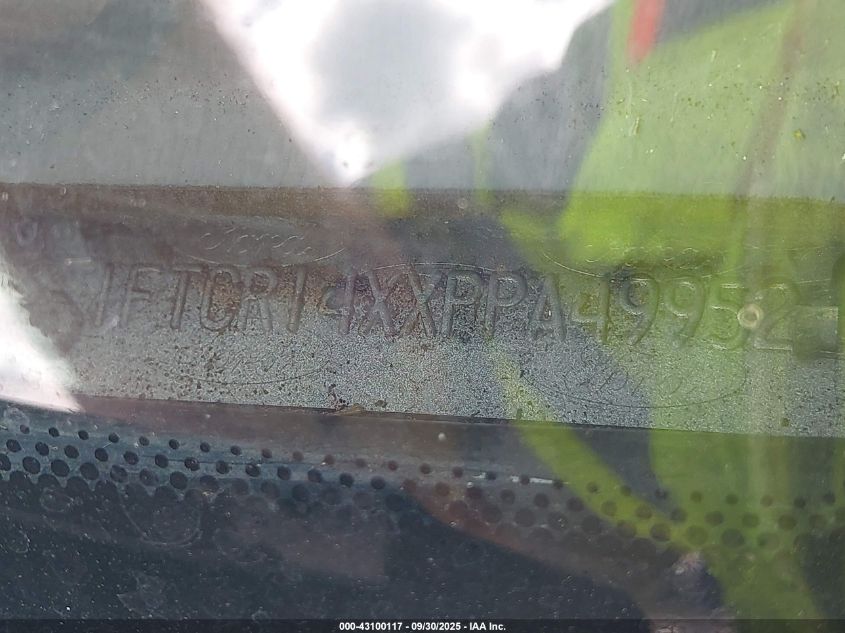 1993 Ford Ranger Super Cab VIN: 1FTCR14XXPPA49952 Lot: 43100117