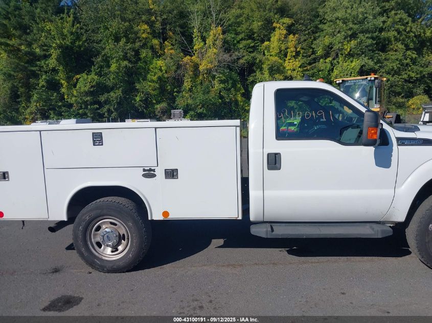 2015 Ford F-350 Chassis Xl VIN: 1FDRF3F61FEB15748 Lot: 43100191