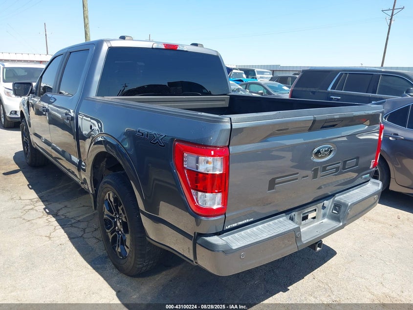 2022 Ford F-150 Xl grey truck gasoline 1FTEW1CP1NFA79573 photo #4