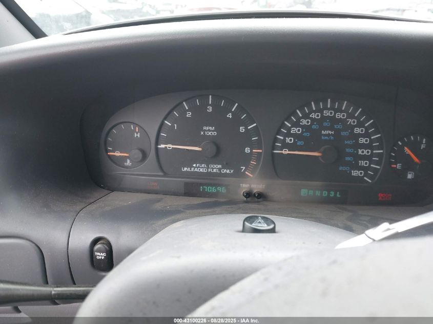 1998 Chrysler Town & Country Lxi VIN: 1C4GP64L4WB578049 Lot: 43100226