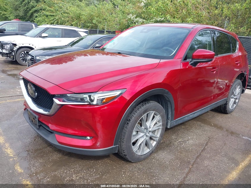 2020 Mazda Cx-5 2.5 Grand Touring Reserve Red Lot 111043100348 Vin JM3KFBAYXL0852052