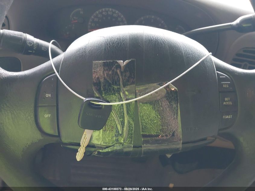 1999 Ford F-150 Lariat/Work Series/Xl/Xlt VIN: 1FTRX18W7XKB44709 Lot: 43100373