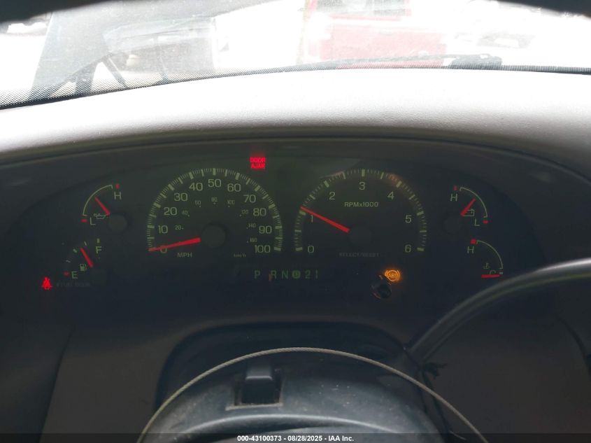 1999 Ford F-150 Lariat/Work Series/Xl/Xlt VIN: 1FTRX18W7XKB44709 Lot: 43100373