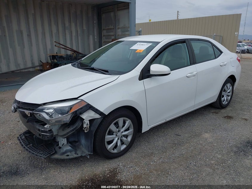 2016 TOYOTA COROLLA LE - 2T1BURHE4GC592956